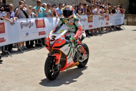 WSBK-Fahrer unterwegs in San Marino