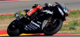 Sykes moves to the top in Aragon testing