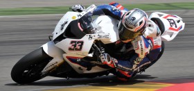 BMW from Aprilia and Kawasaki in first qualifying session