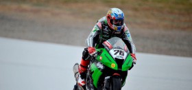 Rain hampers proceedings at Aragon test