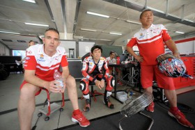 Ducati Werkfahrer mit guten Tests in Imola