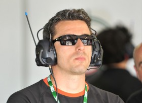 Soweit die Show: Francesco Guidotti (Aprilia)