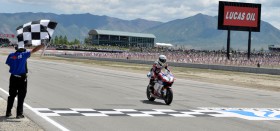 Carlos Checa claims race one win