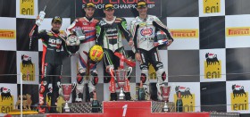 Half a point gives Max Biaggi the championship win