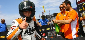 Lukas Wimmer wins from pole position