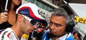 Melandri returns home for further checks