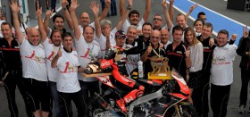 Aprilia and Piaggio Group thank Max Biaggi