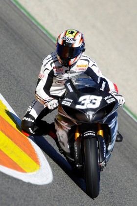 Melandri absolviert erste Runden in der Superbike
