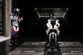Corser und Haslam im BMW-Windkanal