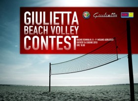 Alfa Romeo Giulietta Beach Volley Wettbewerb