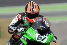 Lowry fährt für Kawasaki am Nürburgring
