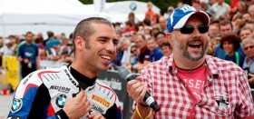 Melandri and Haslam take part in 2012 BMW Motorrad Days