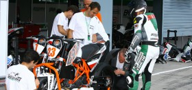 Pasek for Poland in a wet qualifying session