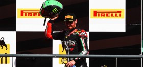 Laverty takes third win, first with Aprilia