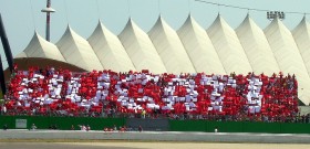 Ducati Grandstands at Italian 2012 World Superbike rounds