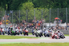 Monza mit Modifikationen an erster Schikane
