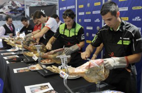 SBK riders cooking