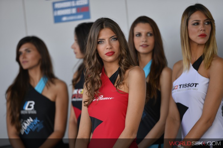 SBK Grid Girls