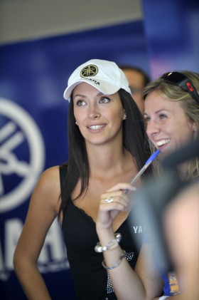 Melandri's girlfriend