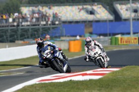 Melandri & Haga in action