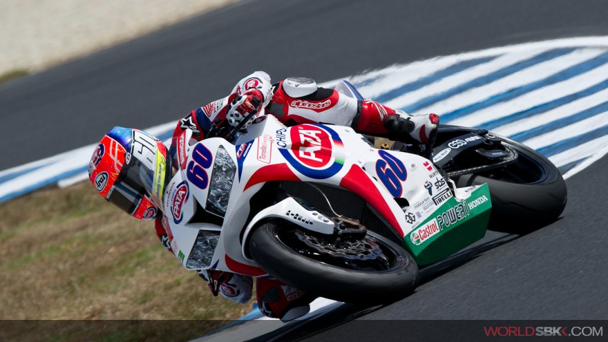 Michael Vd Mark, PATA Honda World Supersport Team - Phillip Island Test Day 2