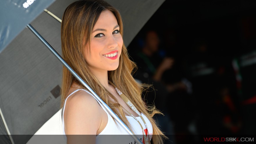 WSBK Aragon Grid Girls