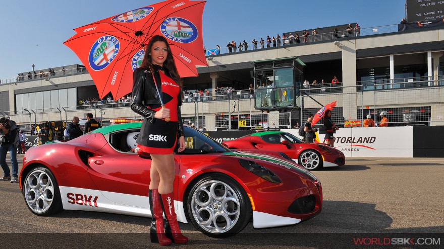 WSBK Aragon Grid Girls