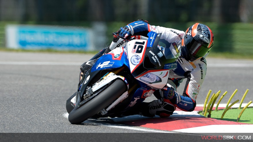 Leon Camier, BMW Motorrad Italia Superbike, Imola SP1