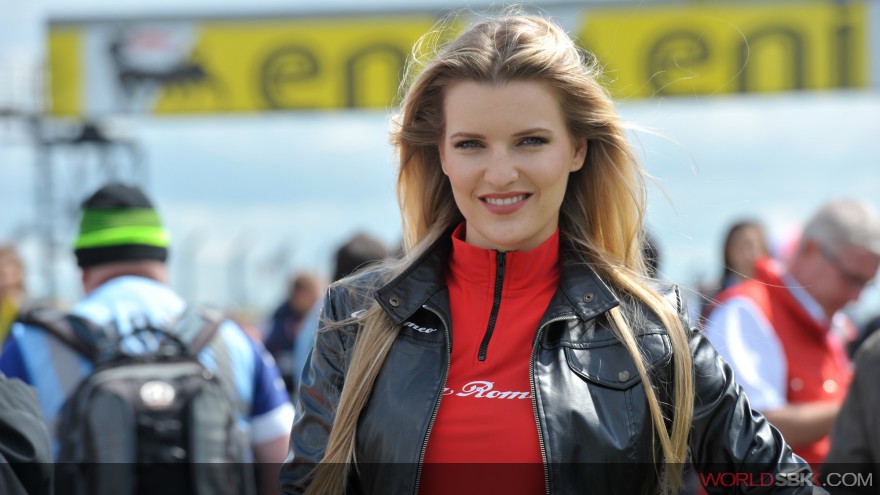 WSBK Donington Grid Girls