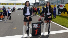 WSBK Donington Grid Girls