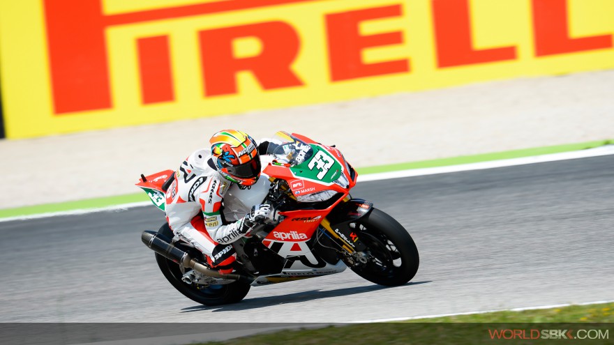 Marco Melandri, Aprilia Racing Team, Misano FP1