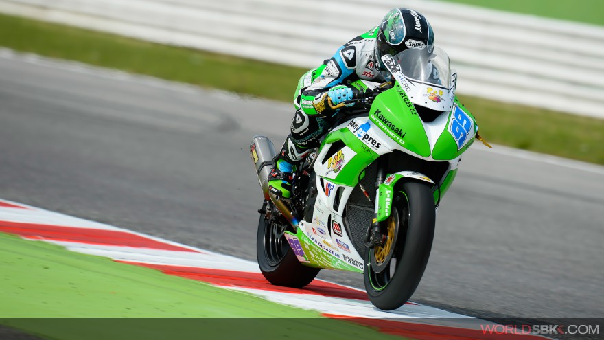 Patrick Jacobsen, Kawasaki Intermoto Ponyexpress, Misano FP2