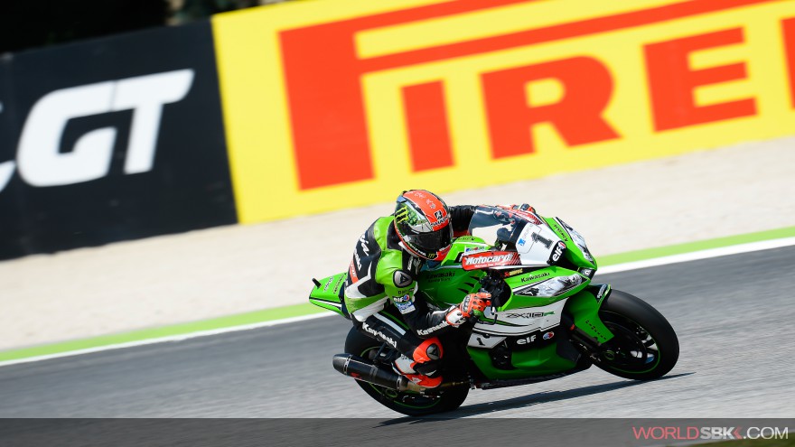 Tom Sykes, Kawasaki Racing Team, Misano FP1