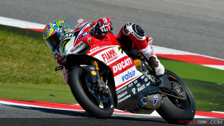 Chaz Davies, Ducati Superbike Team, Misano FP1