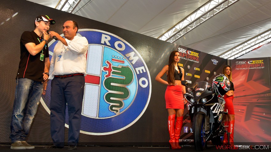 Jorge Lorenzo Alfa Romeo ambassador - Jerez