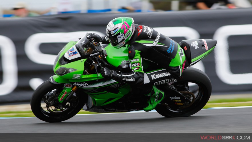 Randy Krummenacher, Kawasaki Puccetti Racing, Phillip Island FP1