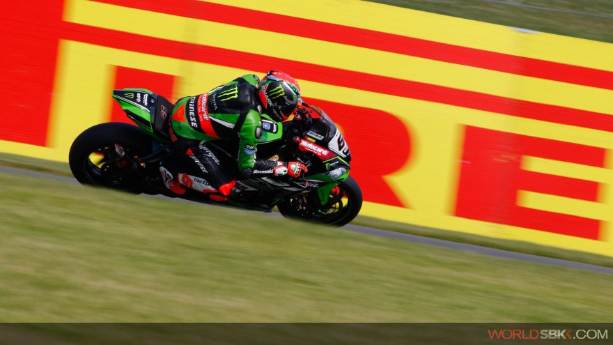 Tom Sykes, Kawasaki Racing Team, Donington FP1