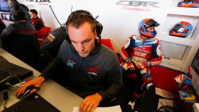 Michael vd Mark, Honda World Superbike Team, Donington RAC1
