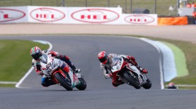 Nicky Hayden, Leon Camier, Donington RAC1