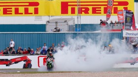 Tom Sykes, Kawasaki Racing Team, Donington RAC2
