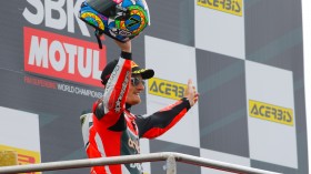 Chaz Davies, Aruba.it Racing - Ducati, Donington RAC2