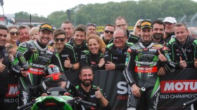 Tom Sykes, Jonathan Rea, Donington RAC2