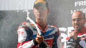 Michael van der Mark, Honda World Superbike Team, Magny-Cours RAC1