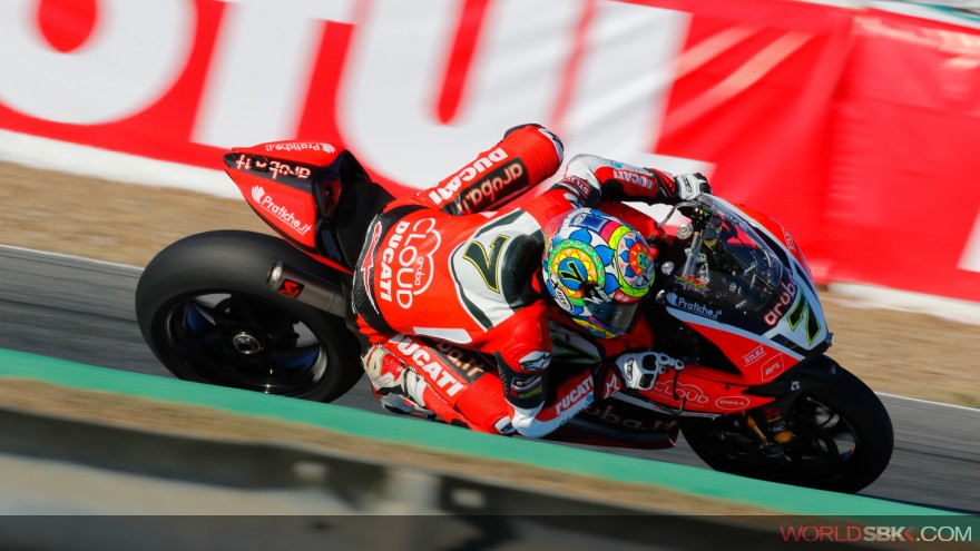 Chaz Davies, Aruba.it Racing-Ducati, Jerez FP1