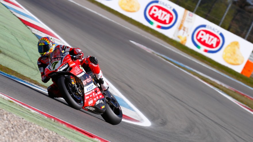 Chaz Davies, Aruba.it Racing - Ducati, Assen FP1