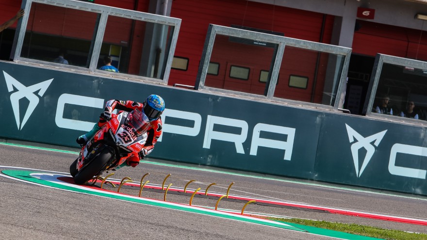 Marco Melandri, Aruba.it Racing – Ducati, Imola FP2