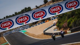 Alex Lowes, Pata Yamaha WorldSBK Team, Jonathan Rea, Kawasaki Racing Team WorldSBK, Jerez RACE 1
