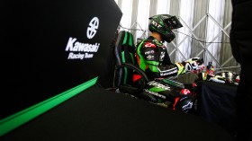 Xavi Fores, Kawasaki Puccetti Racing, Portimao Test Day 1