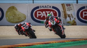 Chaz Davies, Scott Redding, Aruba.it Racing - Ducati, Aragon FP2