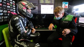 Lucas Mahias, Kawasaki Pucceti Racing, Jerez Test Day 1